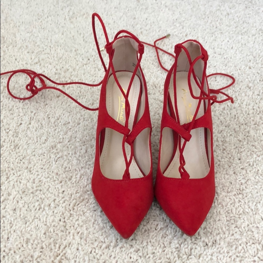 ankle wrap heels